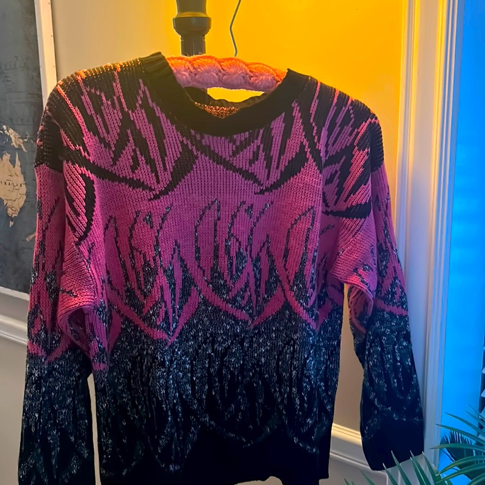 Vintage multi-colored winter sweater